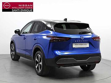 Nissan Qashqai 1.3 DIG-T MHEV 158 N-CONNECTA DCT 5P (TECHO+BARRAS+BITONO) Magnetic Blue + Midnight Black Metalizado