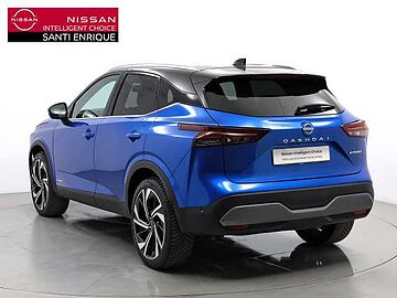 Nissan Qashqai 1.5 HEV E-POWER 190CV TEKNA+ AUTO 5P Magnetic Blue + Midnight Black Metalizado