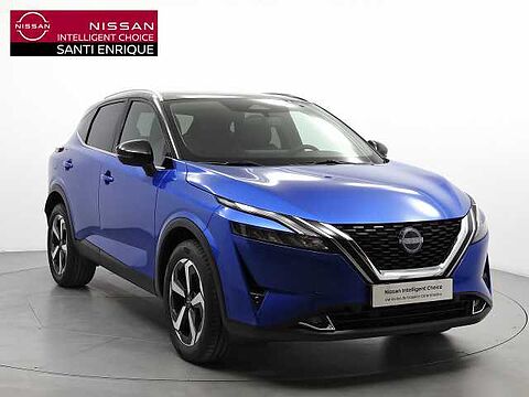 Nissan Qashqai 1.3 DIG-T MHEV 158 N-CONNECTA DCT 5P (TECHO+BARRAS+BITONO) Magnetic Blue + Midnight Black Metalizado