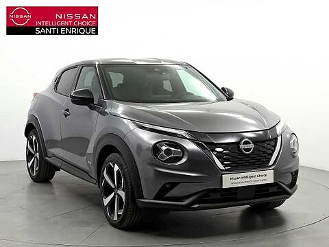 Nissan Juke 1.6 HYBRID HEV 143 TEKNA AUTO 5P Skyline Grey + Midnight Black Metalizado