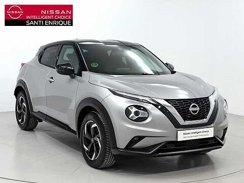 Nissan Juke 1.0 DIG-T 114 N-CONNECTA 5P (BITONO) Diam. Silver + Midnight Black Metalizado