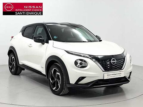 Nissan Juke 1.6 HYBRID HEV 143 N-CONNECTA AUTO 5P (BITONO) Lunar White + Midnight Black Metalizado